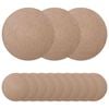 vidaXL Jute Placemets 50 pcs Natural 100% Tossa Jute