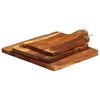 vidaXL Chopping Board 3pcs Solid Wood Acacia