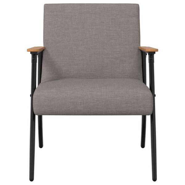 vidaXL Armchair Taupe 59 x 75 x 78 cm Fabric