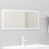 vidaXL Bathroom Furniture Set White Engineered Wood