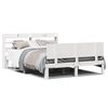 vidaXL Bed Frame 2 pcs White 140 x 200 cm