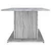 vidaXL Coffee Table Grey Sonoma 102x55.5x40 cm Engineered Wood