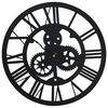 vidaXL Wall Clock | Black | Acrylic | 30 cm | Stylish Design | Wall Clock
