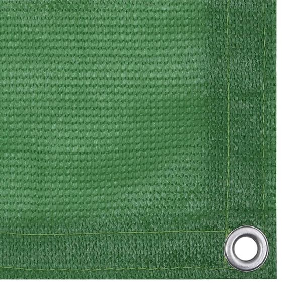 vidaXL Balcony Screen Light Green 90x600 cm HDPE