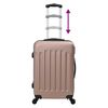 vidaXL Suitcase Set with Lock 3 pcs Rose gold 50 x 31 x 78 cm