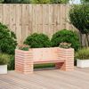 vidaXL Planter Bench 167.5x60x65 cm Solid Wood Douglas
