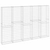 vidaXL Gabion Wall with Covers Galvanised Steel 300x30x200 cm