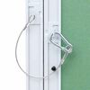 vidaXL Access Panel Green and Silver 55 x 105 cm