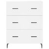 vidaXL Highboard White 69.5x34x180 cm Engineered Wood