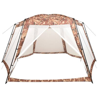 vidaXL Pool Tent Fabric 660x580x250 cm Camouflage