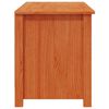 vidaXL Shoe Cabinet Wax Brown 110 x 38 x 45.5 cm Solid Pine Wood
