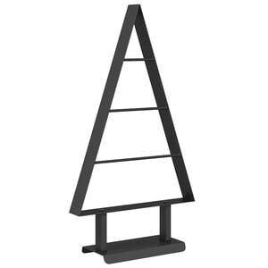 vidaXL Metal Christmas Tree with Triangle Stand KUOPIO 60 cm Steel