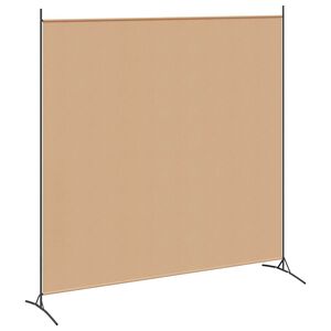 vidaXL Room Divider White 175x180 cm Fabric