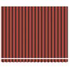 vidaXL Retractable Awning Red and Black 400 x 300 cm Fabric and Metal