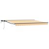 vidaXL Manual Awning Frame with LEDs 4.5 x 3 m