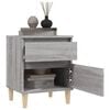 vidaXL Bedside Cabinets 2 pcs Grey Sonoma 40x35x50 cm