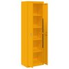 vidaXL Storage Cabinet 2 pcs Mustard Yellow 60 x 40 x200 cm