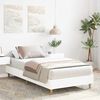 vidaXL Bed Frame No Mattress White 90x190 cm Single Engineered Wood