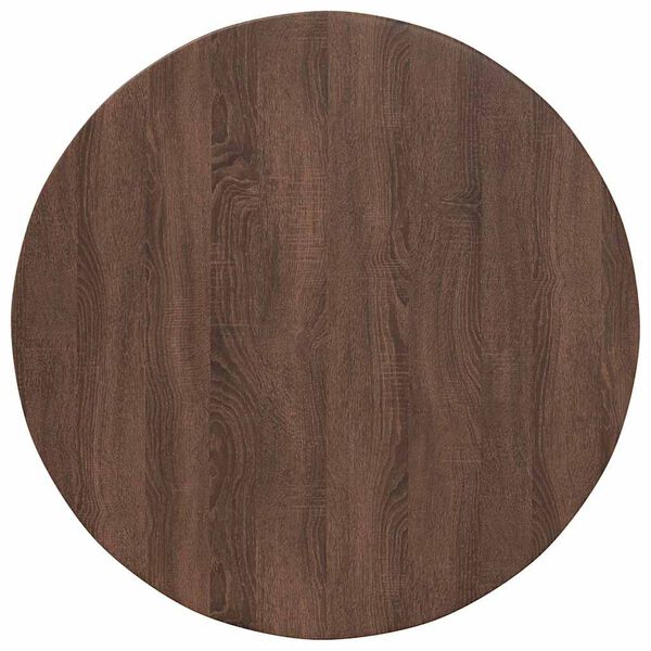 vidaXL Table Top Brown oak 80 x 80 x 1.5 cm Engineered Wood