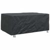 vidaXL Furniture Cover Plain Black 230 x 165 x 80 cm 600D