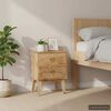 vidaXL Bedside Cabinet 40x35x55 cm Solid Mango Wood