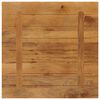 vidaXL Table Top 80x80x2.5 cm Square Solid Wood Mango