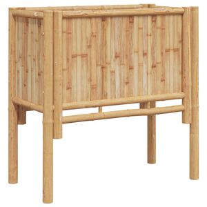 vidaXL Raised Bed Brown 70 x 35 x 70 cm Bamboo