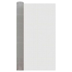 vidaXL Mesh Screen 100 x 500 cm 6 Mesh Stainless Steel 201 Silver