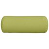 vidaXL Bolster Pillows 2 pcs Light Green Ø 25 x 70 cm Fabric