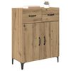 vidaXL Sideboard Artisan Oak 69.5 x 34 x 90 cm Engineered Wood