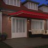 vidaXL Retractable Awning Manual Red 600 x 350 cm Fabric
