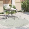 vidaXL Area Rugs Round PALMERAS Green &Oslash; 120 CM Polyester