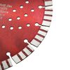 vidaXL Diamond Cutting Disc with Turbo and Holes Steel 300 mm