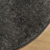 vidaXL Rug ISTAN High Pile Shiny Look Anthracite &Oslash; 200 cm