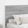vidaXL Headboard Grey Sonoma 100 cm Engineered wood