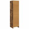 vidaXL Wardrobe with Drawers Smoked Oak 50x50x200 cm Engineered Wood