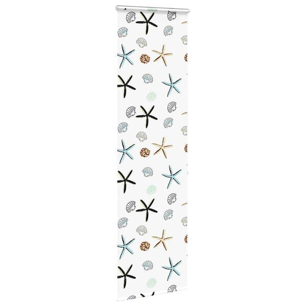 vidaXL Shower Roller Blind with Cassette 60x240 cm Fabric Width 56 cm