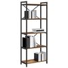 vidaXL Bookshelf Old wood 60 x 30 x 155 cm Engineered Wood