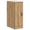 vidaXL Garage Storage Cabinet Artisan Oak 30x51x85 cm Solid Wood Pine