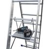 Escalo Footstool for Ladder Metal Silver