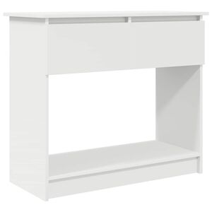 vidaXL Console Table with Drawers White 85.5x38.5x74.5 cm