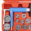 vidaXL 23 Piece Universal Air Brake Piston Calliper Wind-Back Tool Kit