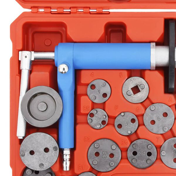 vidaXL 23 Piece Universal Air Brake Piston Calliper Wind-Back Tool Kit