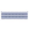 vidaXL Garden Bench Cushion Striped Blue and white 180 x 50 x 4 cm