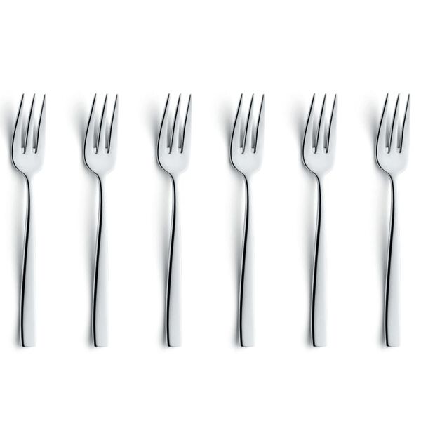 Amefa 6 Piece Cake Fork Set Martin