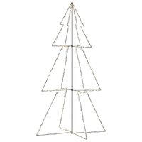 vidaXL Christmas Cone Tree 300 LEDs Indoor and Outdoor 120x220 cm