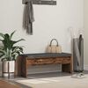 vidaXL Hall Bench with Cushion Old Wood 103 x 38 x 40 cm