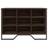vidaXL Shoe Cabinet Brown Oak 90x38x61.5 cm Engineered Wood
