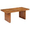 vidaXL Dining Table 180x90x75 cm Solid Acacia Wood