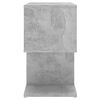 vidaXL Bedside Cabinet Concrete Grey 50x30x51.5 cm Engineered Wood
